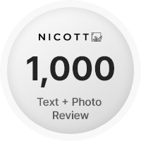 Nicott Text + Photo Review 1000won